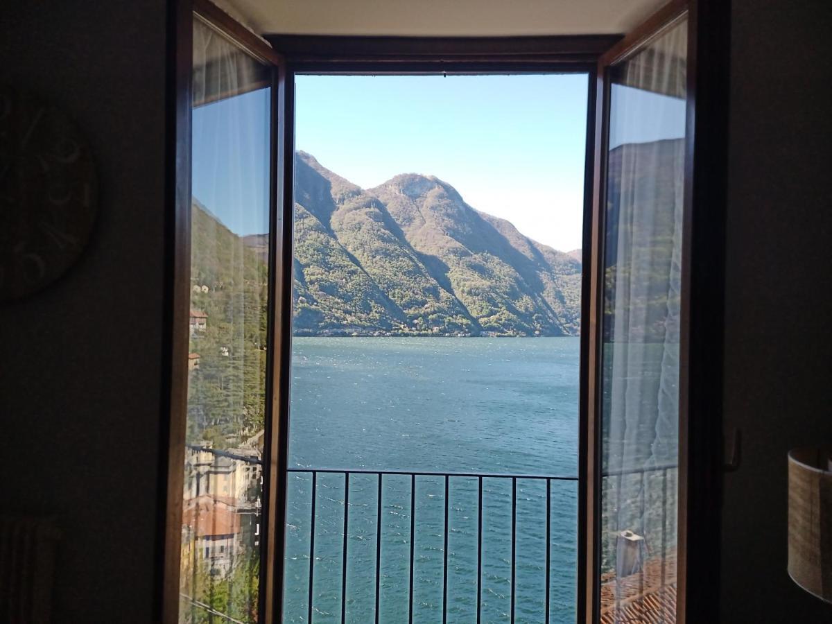 Casa Con Vista Lago A Nesso Exteriör bild