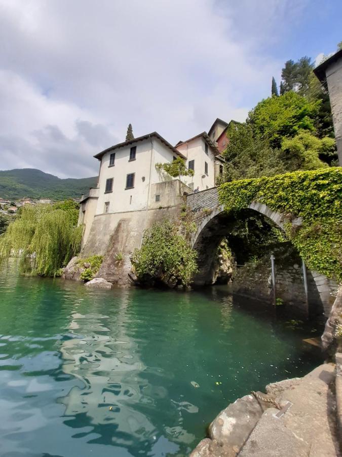 Casa Con Vista Lago A Nesso Exteriör bild